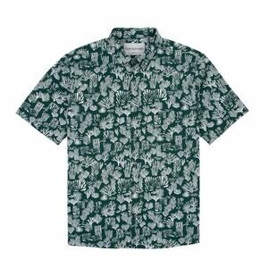 TORI RICHARD Coral Currents Men's Button Up Top Size Small